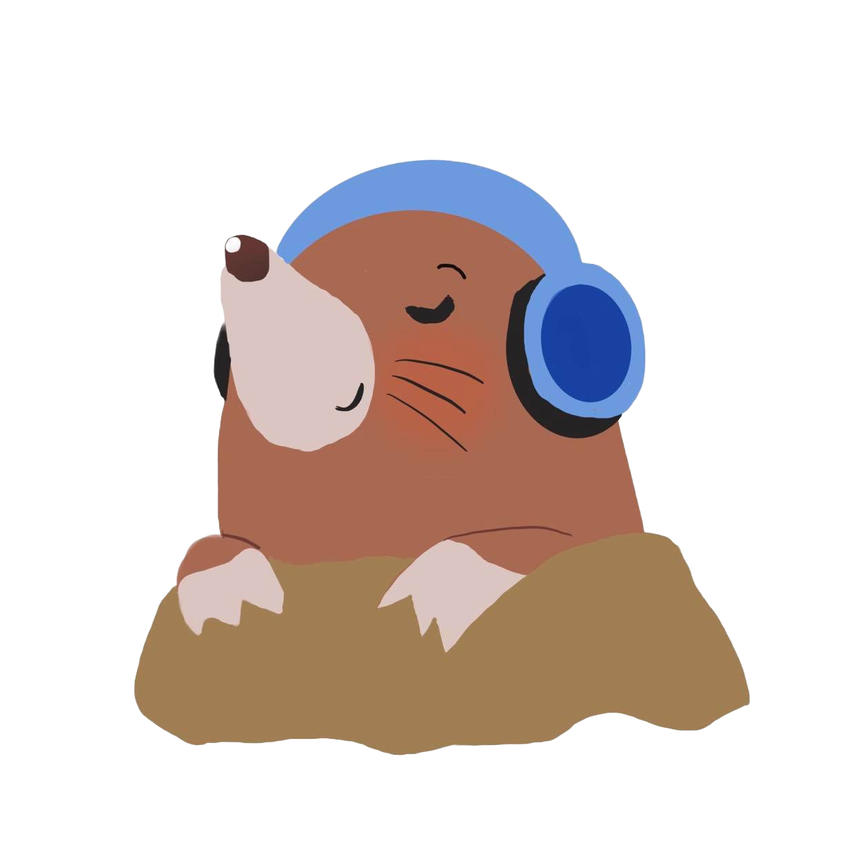 MOLE Mascot front view